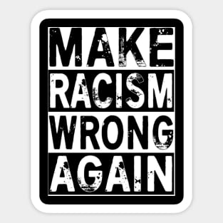 Stop Racism Sticker